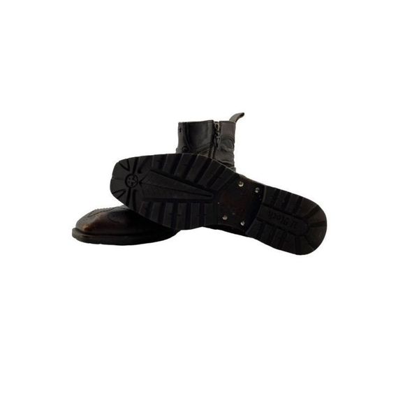 Mark Nason Lounge U Rock SN71785 Brown Leather Ankle Boots Men’s Sz 9 - Picture 2 of 6